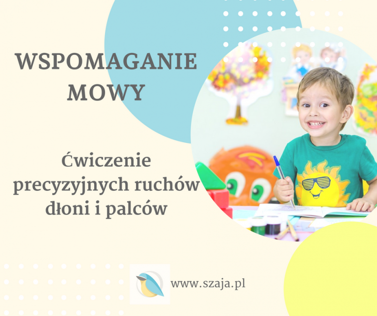 Wspomaganie Mowy ćwiczenie Precyzyjnych Ruchów Dłoni I Palców Terapia Neurologopedyczna I 1782